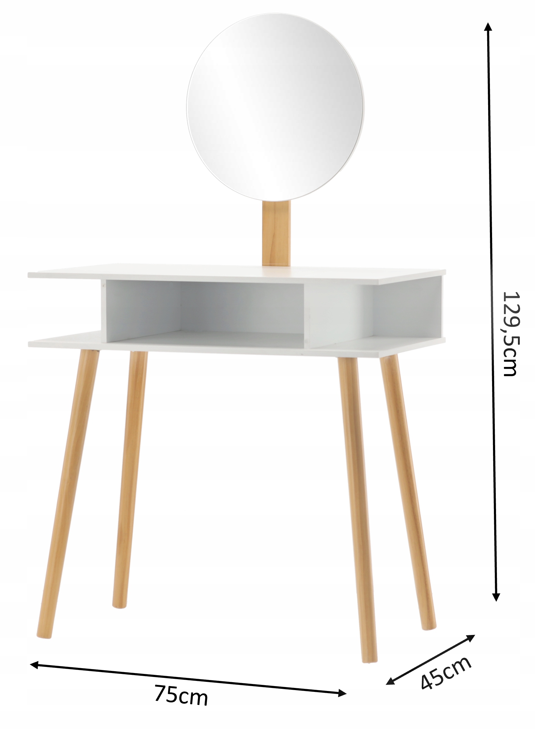 toaletny-stolik-queen-lux-matna-biela-75x129x45cm-vratane-taburetky-rozmery