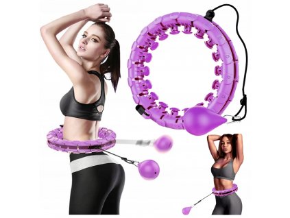 smart hip hop obruc so zavazim a masaznymi vypustkami trening s efektom na chudnutie