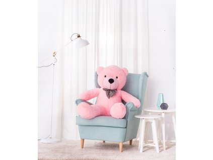 plysovy medved timitoy ruzovy 130cm classic