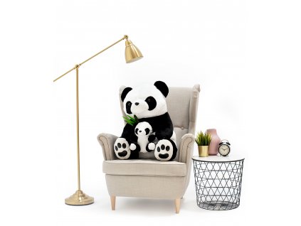 velka plysova panda s malou pandou timitoy 70cm