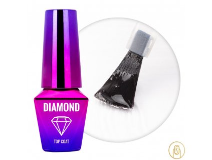 diamond top coat mollylac 10g