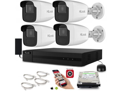 hilook by hikvision 4 kamerovy set 4 mpix ip kamery