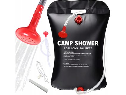 kempingova solarna turisticka sprcha velka 20l prenosna