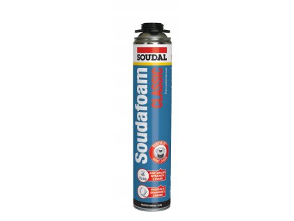 soudal classic 750ml nizkoexpanzna montazna pena pistolova