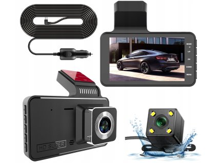 2v1 autokamera cuvacia kamera full hd plug and play