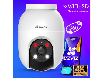 wifi kamera ezviz s umelou inteligenciou vonkajsia freeday sk 4K