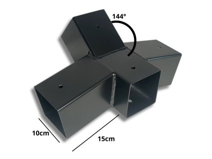 kotva na hamak 144 100mm konzola na montaz hamaka tramova spojka freedaysk