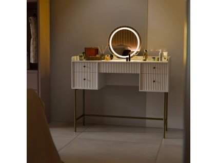 kozmeticky toaletny stolik s led a zrkadlom bohemia elegance