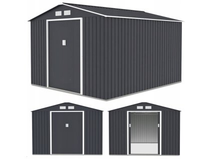 zahradny domcek foxi 277x191cm okno a posuvne dvere