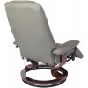 masazne kreslo fit sive s vyhrievanim a integrovanou opierkou noh otocne polohovatelne 7