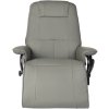 masazne kreslo fit sive s vyhrievanim a integrovanou opierkou noh otocne polohovatelne 5