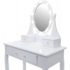 kozmeticky toaletny stolik fyp s led zrkadlom a taburetom a