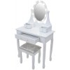 kozmeticky toaletny stolik fyp s led zrkadlom a taburetom new