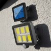 led solarna lampa 250w 8000lm snimac pohybu a sumraku dialkove ovladanie na garaz