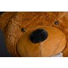 plysovy medved timitoy hnedy 50cm classic new