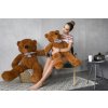 plysovy medved timitoy hnedy 90cm classic grizzly
