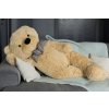 plysovy medved timitoy svetlo hnedy 130cm classic vyplneny