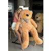 velky plysovy medved xxl timitoy medovy 160cm classic obor