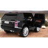 elektricke auticko range rover hse 4x4 2miestny cierny dialkove ovladanie 5 bodove bezpecnostne pasy audio led new