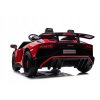elektricke auticko lamborghini aventador sv 2x200w 2 miestny cervene dialkove ovladanie 5 bodove bezpecnostne pasy audio led new