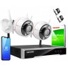 bezdrotovy monitorovaci set hikvision ezviz 2x kamera c3t pro wifi 4mpx 1tb