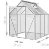 zahradny sklenik garden wege 195x190 s oknom rozmer