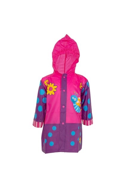 Pláštěnka PVC motýl, Pidilidi, PL0046-01, holka - 98/104