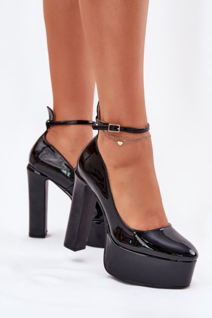 Lodičky na sloupku model 213885 Step in style (Velikost 36)