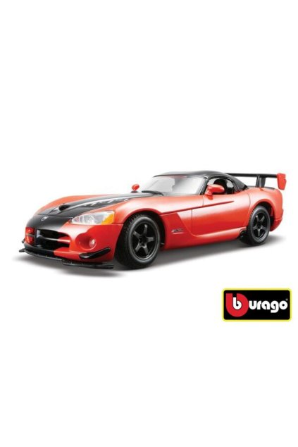 Bburago 1:24 Dodge Viper SRT10 ACR Red/Black, Bburago, W007277