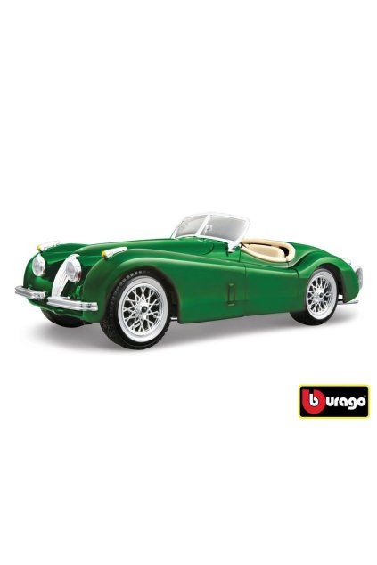 Bburago 1:24 Jaguar XK 120 Roadster (1951) Green, Bburago, W007307