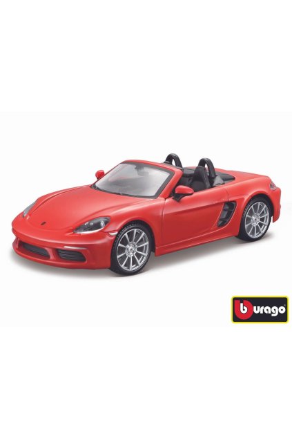 Bburago 1:24 Porsche 718 Boxster Orange, Bburago, W007340