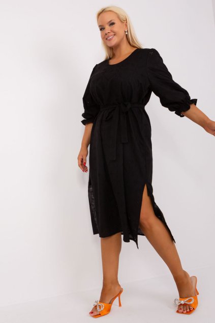 šaty plus size model 182285 Lakerta (Velikost 48)