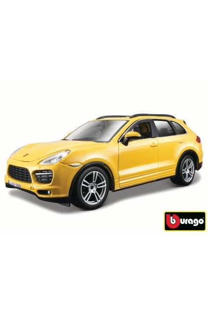 Bburago 1:24 Porsche Cayenne Turbo Yellow, Bburago, W007346