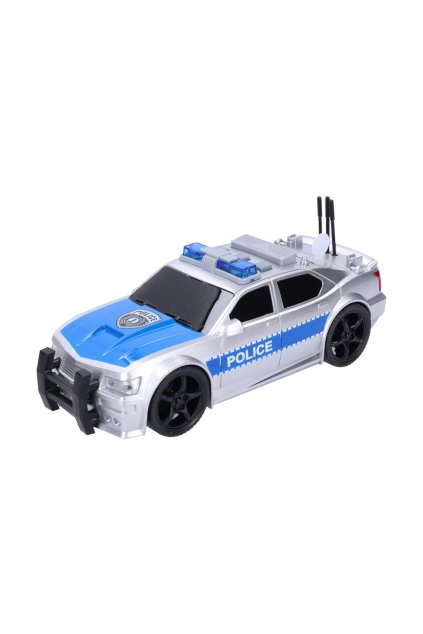 Auto policejní 19 cm s efekty, Wiky Vehicles, W111391