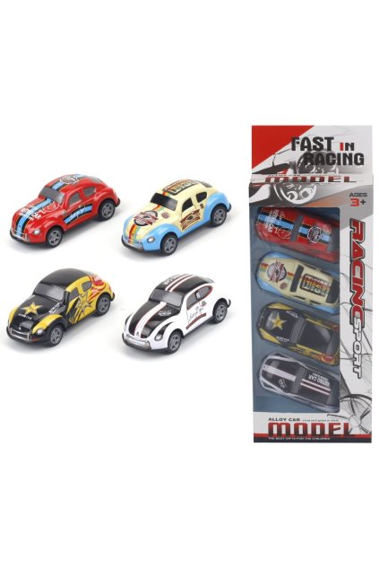 Auta závodní set 7 cm, Wiky, W005304
