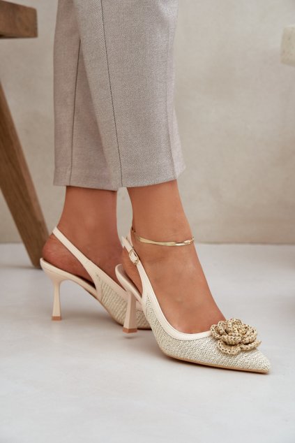 Lodičky na jehlovém podpatku  model 208478 Step in style (Velikost 36)