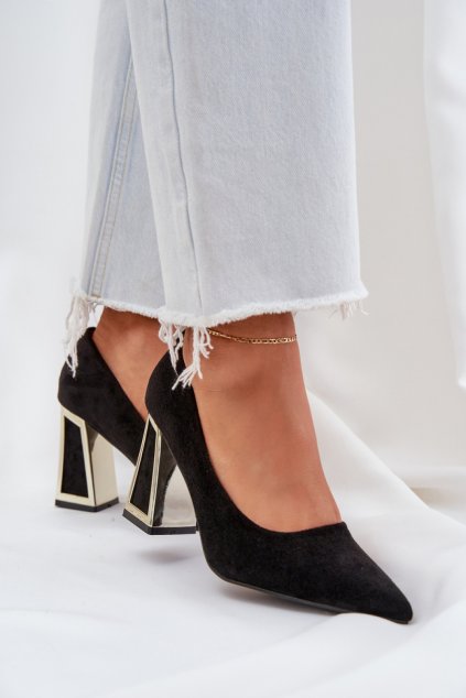 Lodičky na sloupku model 208435 Step in style (Velikost 38)