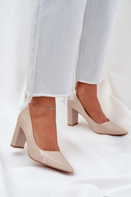 Lodičky na sloupku model 208439 Step in style (Velikost 37)