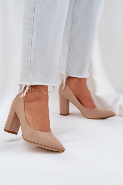 Lodičky na sloupku model 208441 Step in style (Velikost 36)