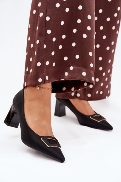 Lodičky na sloupku model 216090 Step in style (Velikost 37)