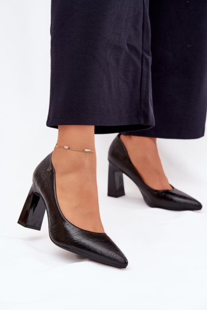 Lodičky na sloupku model 216310 Step in style (Velikost 36)