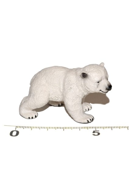 A - Figurka Mládě ledního medvěda 6,5 cm, Atlas, W101892