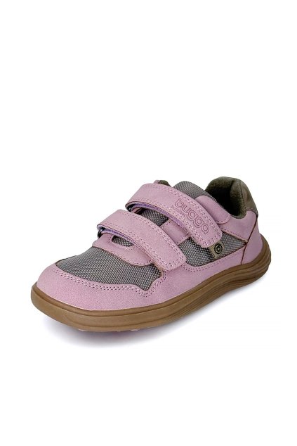 Dívčí celoroční barefoot tenisky Bugga SAFI Pink B00201-18 - 32