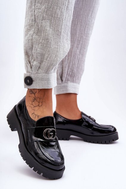 Polobotky na podpatku  model 186413 Step in style (Velikost 36)