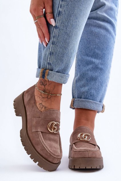 Polobotky na podpatku  model 186416 Step in style (Velikost 36)