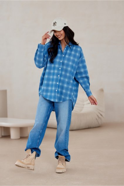 Košile s dlouhým rukávem  model 206996 Roco Fashion (Velikost S/M)