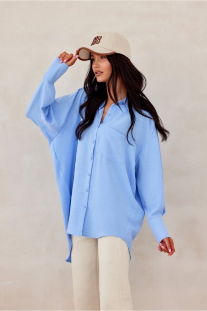Košile s dlouhým rukávem  model 207002 Roco Fashion (Velikost L/XL)