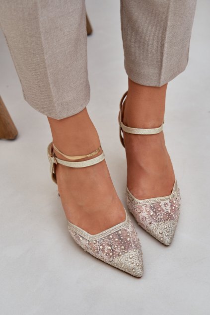 Lodičky na jehlovém podpatku  model 208481 Step in style (Velikost 38)