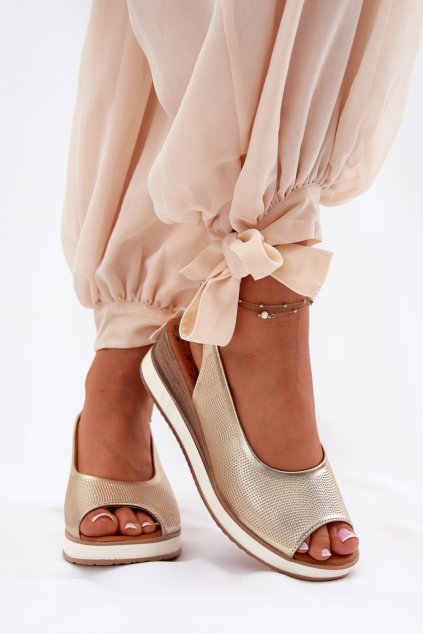 Bota na klínech  model 212129 Step in style (Velikost 37)