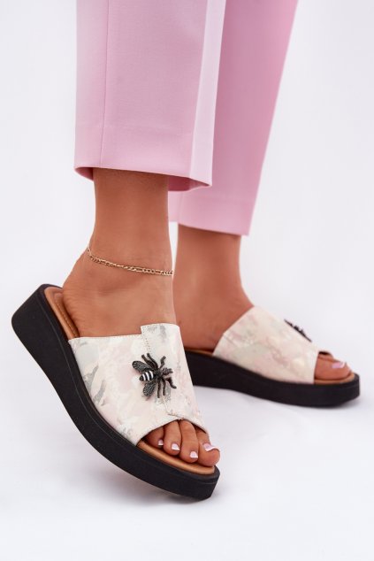 Pantofle  model 213036 Step in style (Velikost 37)